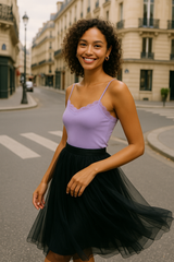 Lace Cami Bodysuit - Soft, Second Skin Fit | FlowVivi