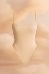 Lace Cami Bodysuit - Soft, Second Skin Fit | FlowVivi