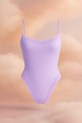 Lace Cami Bodysuit - Soft, Second Skin Fit | FlowVivi