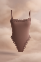 Lace Cami Bodysuit - Soft, Second Skin Fit | FlowVivi