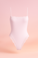 Lace Cami Bodysuit - Soft, Second Skin Fit | FlowVivi