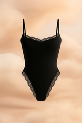 Lace Cami Bodysuit - Soft, Second Skin Fit | FlowVivi
