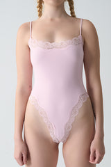 Lace Cami Bodysuit - Soft, Second Skin Fit | FlowVivi